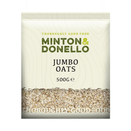 Minton & Donello 500g Jumbo Oats - Old Railway Line Garden Centre