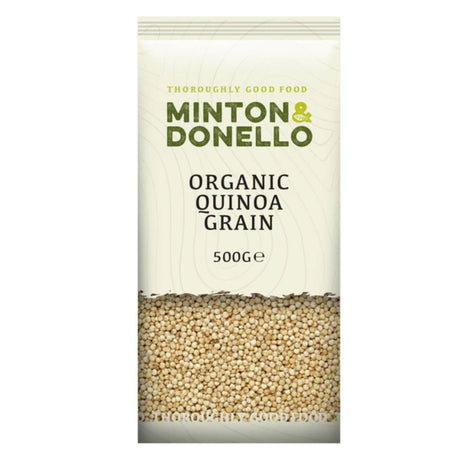 Minton & Donello 500g Organic Quinoa Grain - Old Railway Line Garden Centre