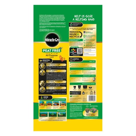 Miracle - Gro 40L All Purpose Peat Free Compost - 2 FOR £14 - Old Railway Line Garden Centre