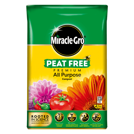Miracle - Gro 40L All Purpose Peat Free Compost - 2 FOR £14 - Old Railway Line Garden Centre