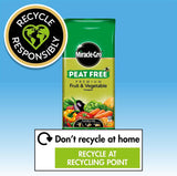 Miracle - Gro 40L Premium Peat Free Fruit & Veg Compost - Old Railway Line Garden Centre