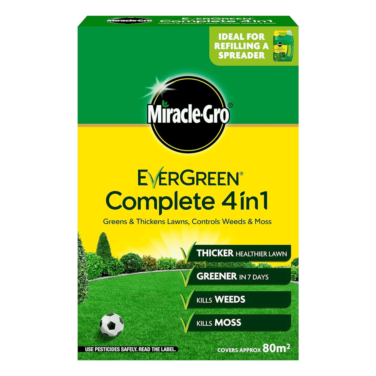 Miracle Gro EverGreen Complete 2.8kg 4 in 1 Carton - Old Railway Line Garden Centre