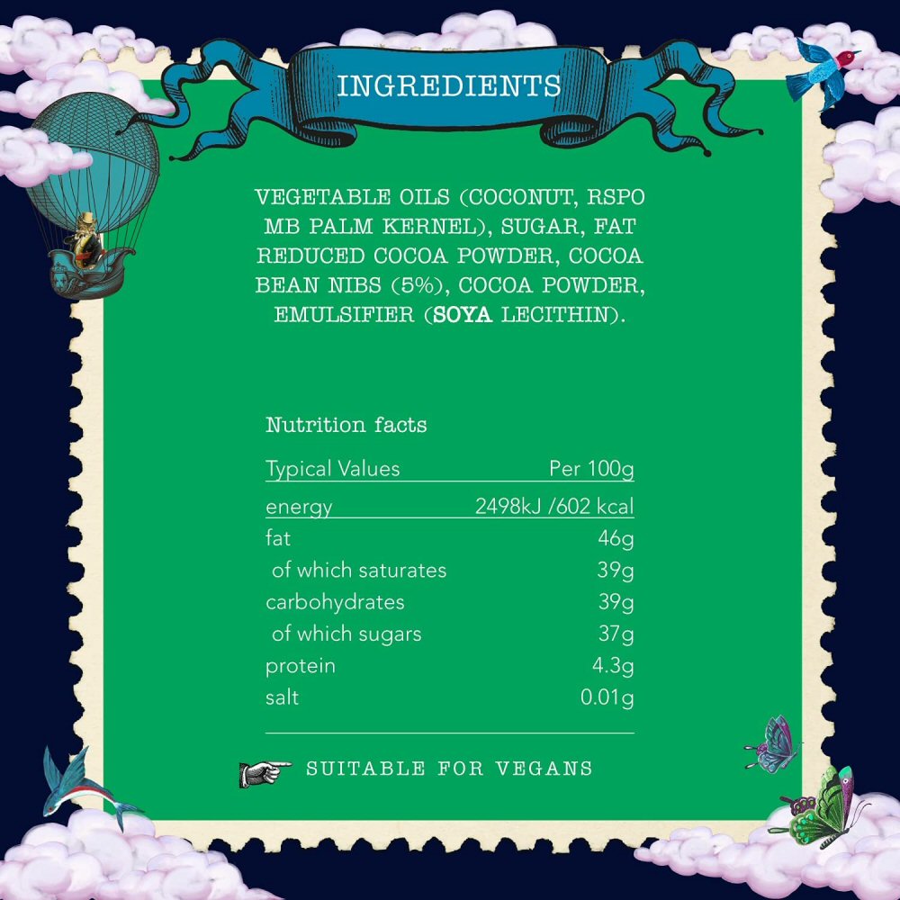 Monty Bojangles 135g Midnight Prince Cocoa Nib Nights Vegan Truffles Tin