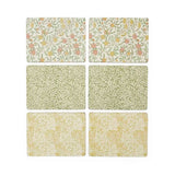 Morris & Co Simply Mixed Set of 6 Placemats