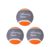 Mountain Paws Dog Tennis Balls - (Pack of 3)