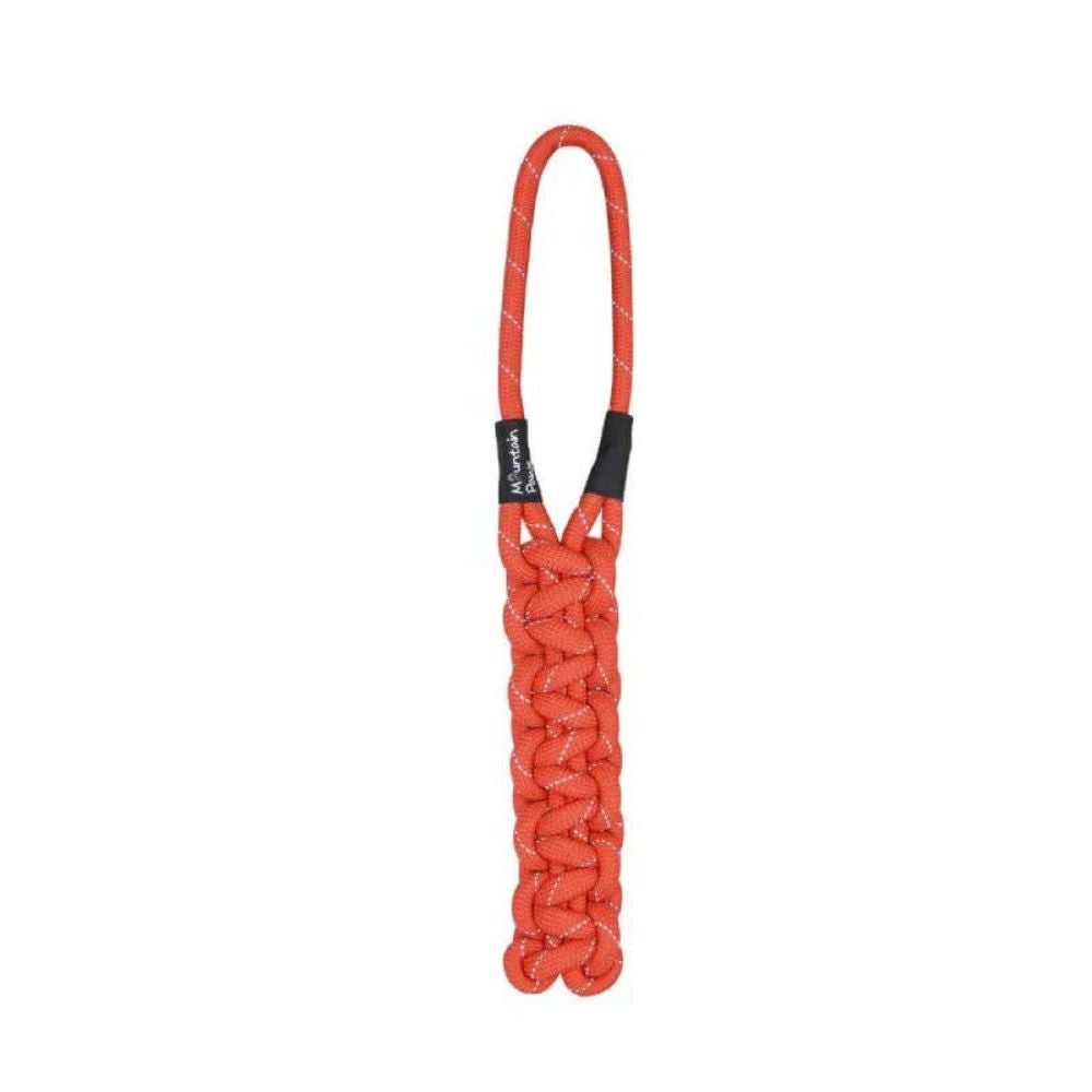 Mountain Paws Orange Braided Chew Rope Dog Toy
