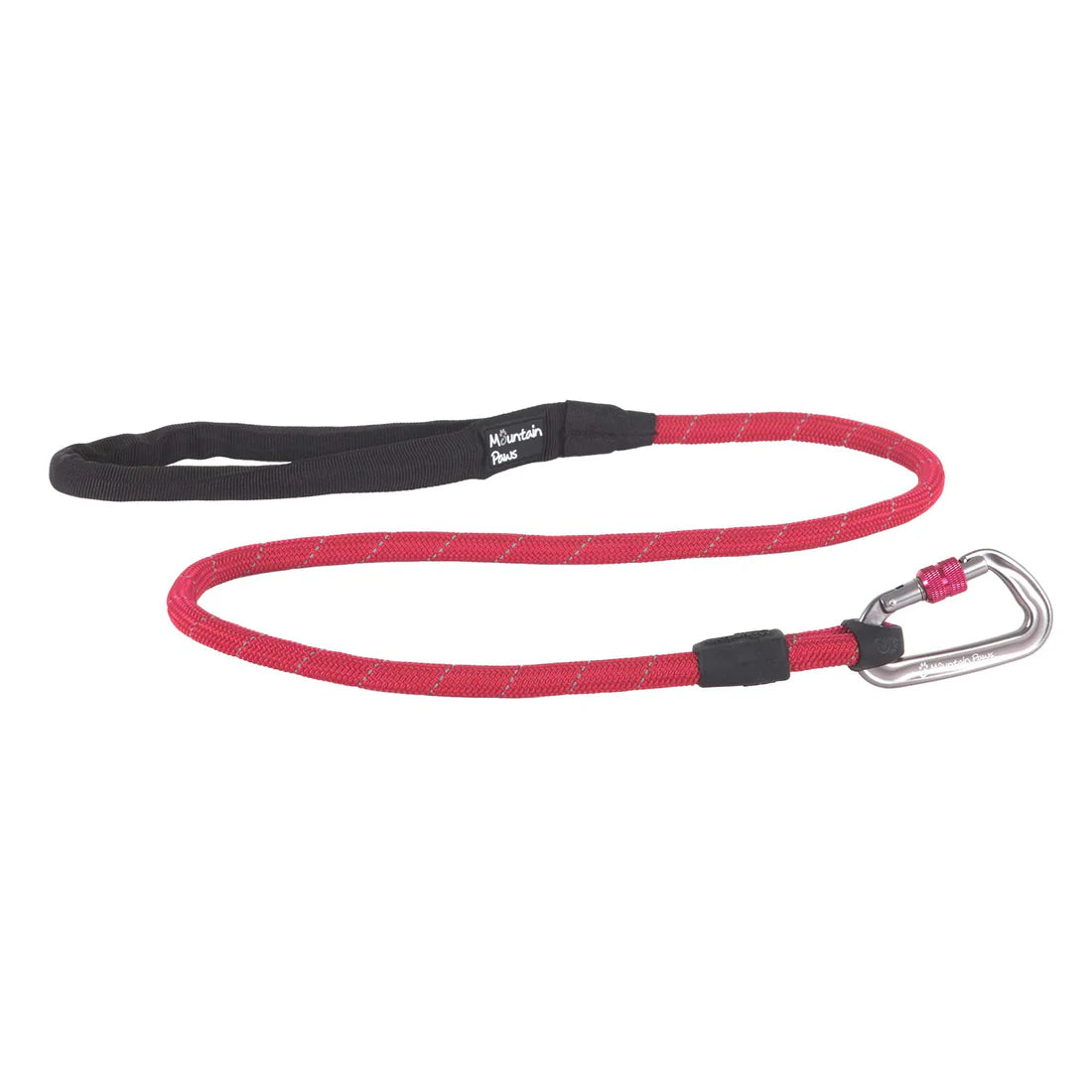 Mountain Paws 120cm Rope Dog Lead - Red