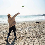 Mountain Paws 23cm Rubber Bone Dog Toy - Green