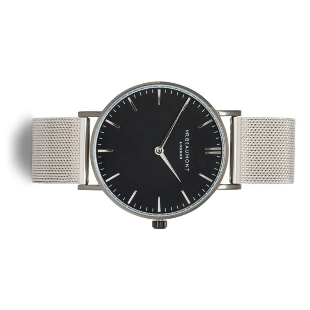 Mr Beaumont Mesh Silver