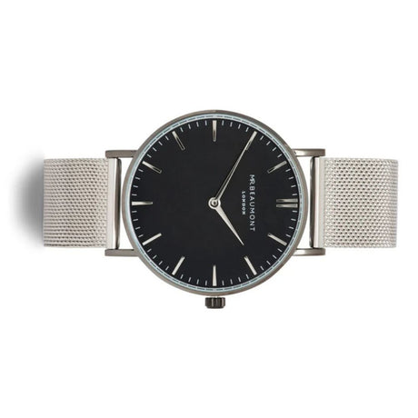 Mr Beaumont Mesh Silver