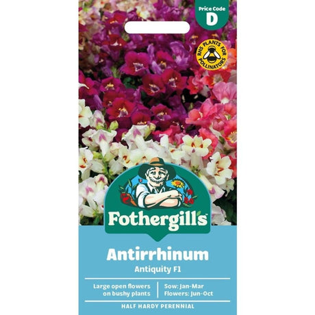 Mr Fothergill's Antirrhinum Antiquity F1 Seeds - Old Railway Line Garden Centre