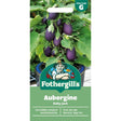 Mr Fothergill's Aubergine Baby Jack Seeds - Old Railway Line Garden Centre