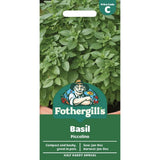 Mr Fothergill's Basil Piccolino Seeds - Old Railway Line Garden Centre