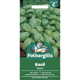 Mr Fothergill's Basil Sweet Seeds - Old Railway Line Garden Centre