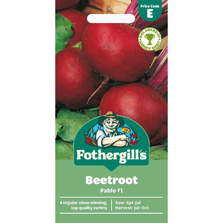 Mr Fothergill's Beetroot Pablo F1 Seeds - Old Railway Line Garden Centre