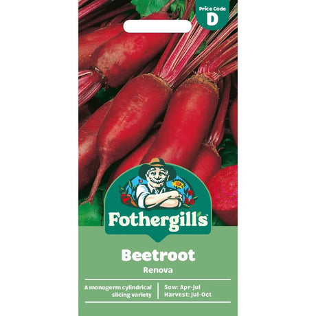 Mr Fothergill's Beetroot Renova Seeds - Old Railway Line Garden Centre
