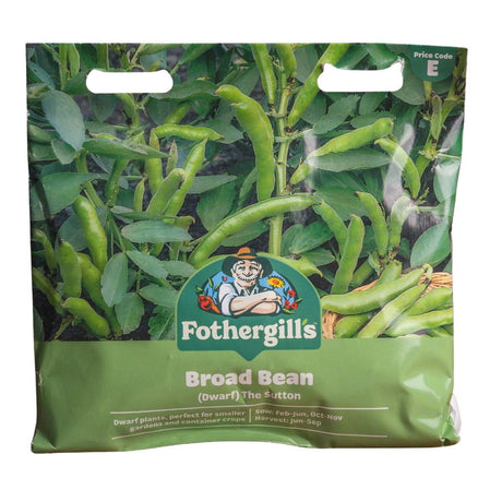 Mr Fothergill's Broad Bean The Sutton Seeds - Old Railway Line Garden Centre
