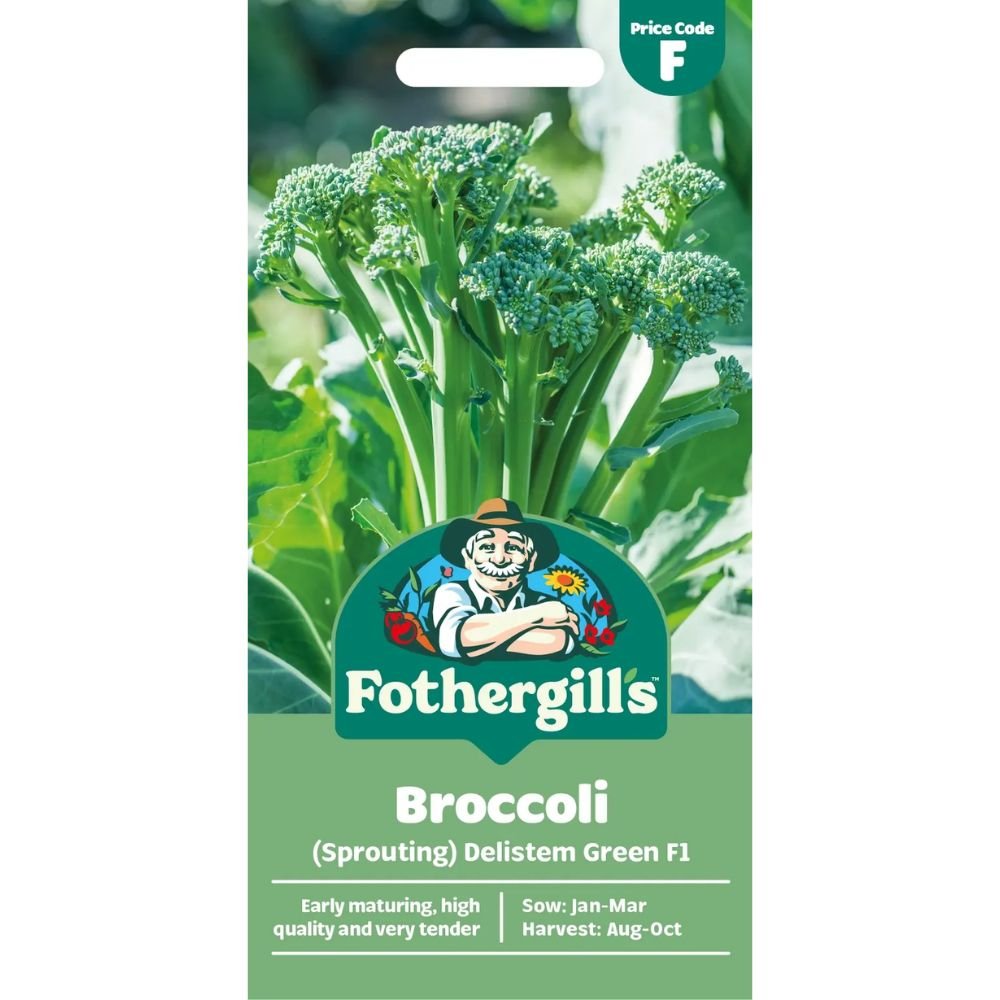 Mr Fothergill's Broccoli Delistem Green Seeds - Old Railway Line Garden Centre