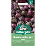 Mr Fothergill's Brussels Sprout Red Bull Seeds