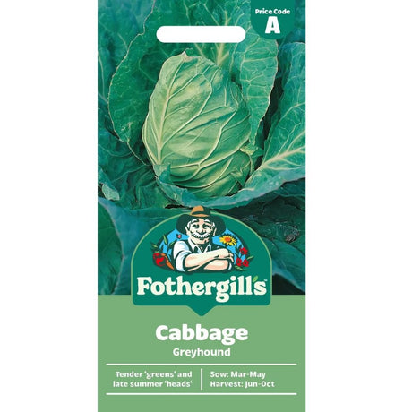 Mr Fothergill's Cabbage Greyhound Seeds - Old Railway Line Garden Centre