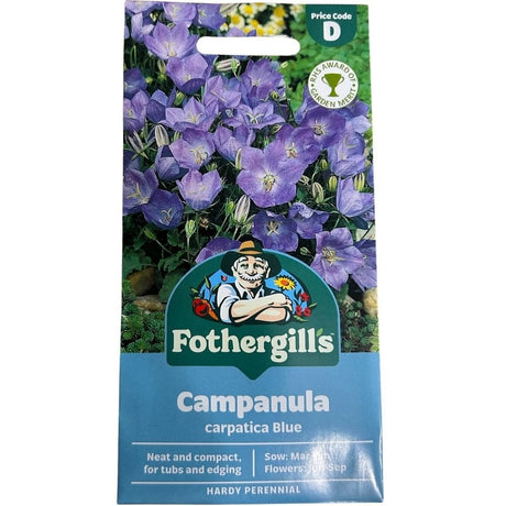 Mr Fothergill's Campanula Blue Seeds - Old Railway Line Garden Centre