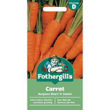 Mr Fothergill's Carrot Burpees Short n Sweet Seeds - Old Railway Line Garden Centre