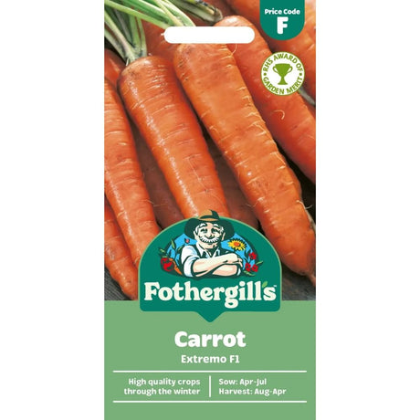 Mr Fothergill's Carrot Extremo F1 Seeds - Old Railway Line Garden Centre