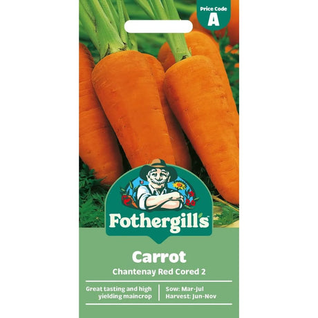 Mr Fothergill's Carrot Royal Chantenay 3 Seeds - Old Railway Line Garden Centre