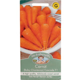 Mr Fothergill's Carrot (Baby Chantenay) Cascade F1 Seeds