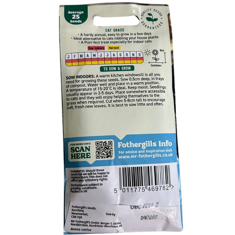 Mr Fothergill's Cat Grass Seeds