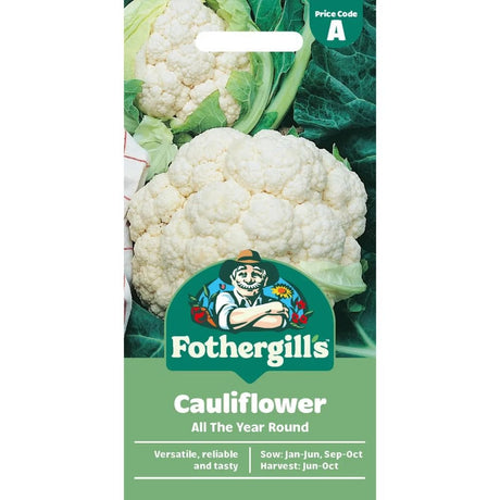 Mr Fothergill's Cauliflower All The Year Round Seeds - Old Railway Line Garden Centre