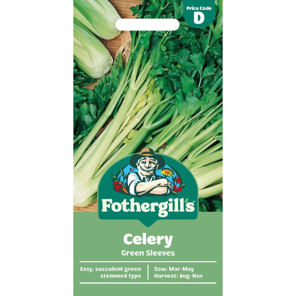 Mr Fothergill's Celery Green Sleeves Seeds