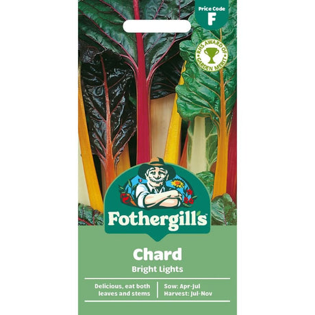 Mr Fothergill's Chard Bright Lights Seeds - Old Railway Line Garden Centre