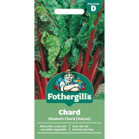 Mr Fothergill's Chard Rhubarb (Vulcan) Seeds - Old Railway Line Garden Centre