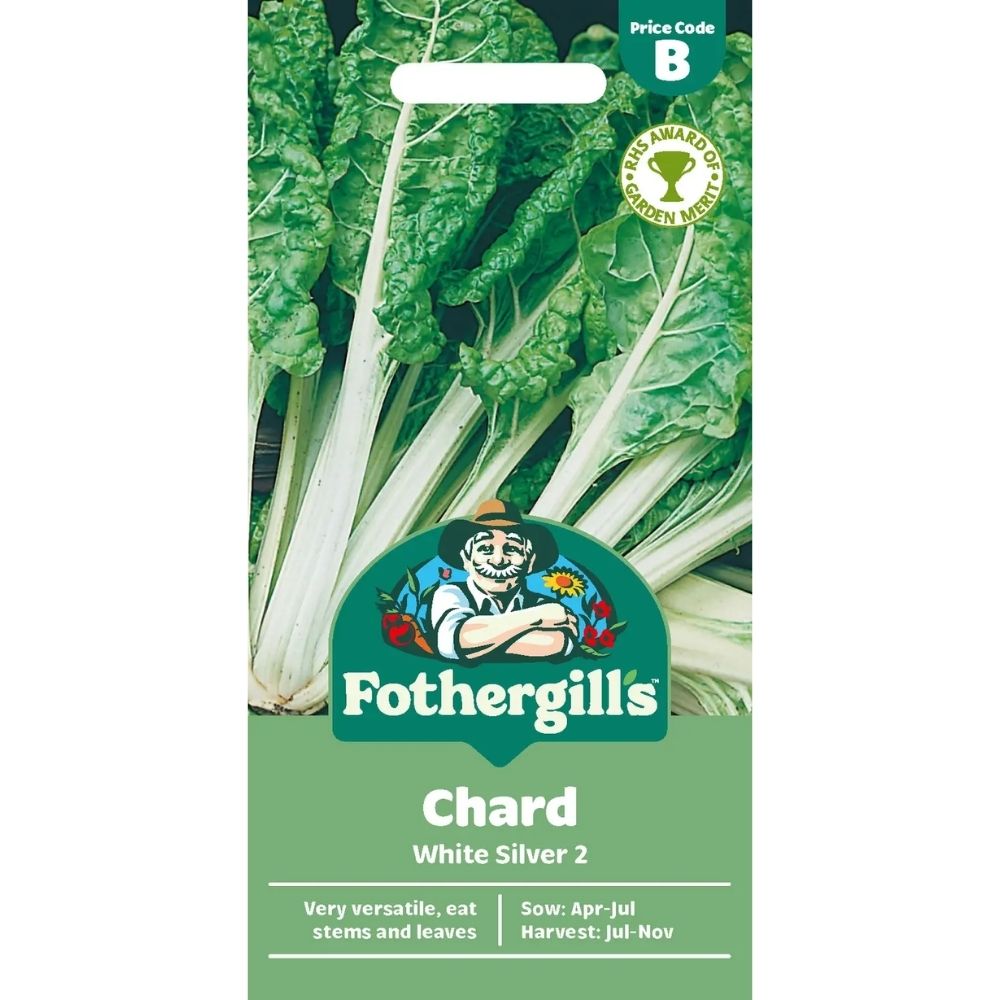Mr Fothergill's Chard White Silver 2 Seeds