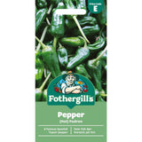 Mr Fothergill's Pepper (Chilli) Padron Seeds