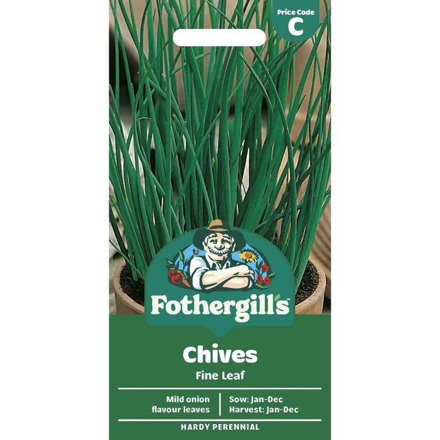 Mr Fothergill's Chive Seeds - Old Railway Line Garden Centre