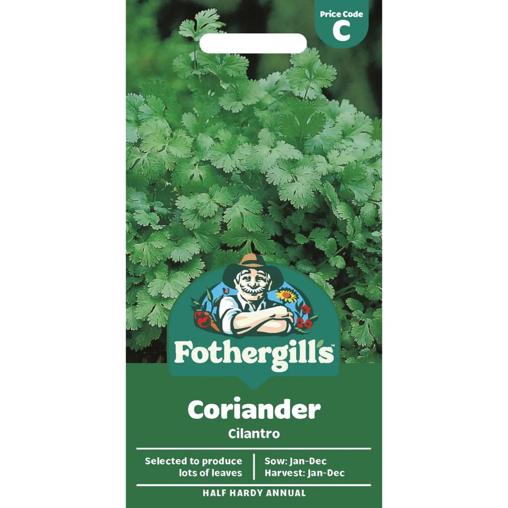 Mr Fothergill's Coriander Cilantro for Leaf Seeds