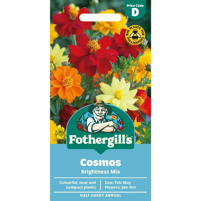 Mr Fothergill's Cosmos Brightness Mixed Seeds - Old Railway Line Garden Centre