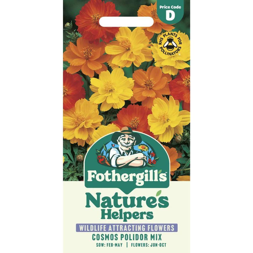 Mr Fothergill's Cosmos Polidor Mixed Seeds