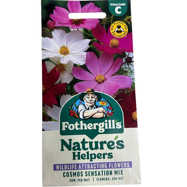 Mr Fothergill's Cosmos Sensation Mixed Seeds - Old Railway Line Garden Centre