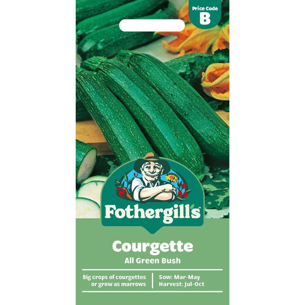 Mr Fothergill's Courgette All Green Bush Seeds