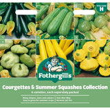 Mr Fothergill's Courgettes & Summer Squashes Collection Seeds - Old Railway Line Garden Centre