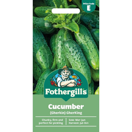 Mr Fothergill's Cucumber (Gherkin) Gherking Seeds - Old Railway Line Garden Centre