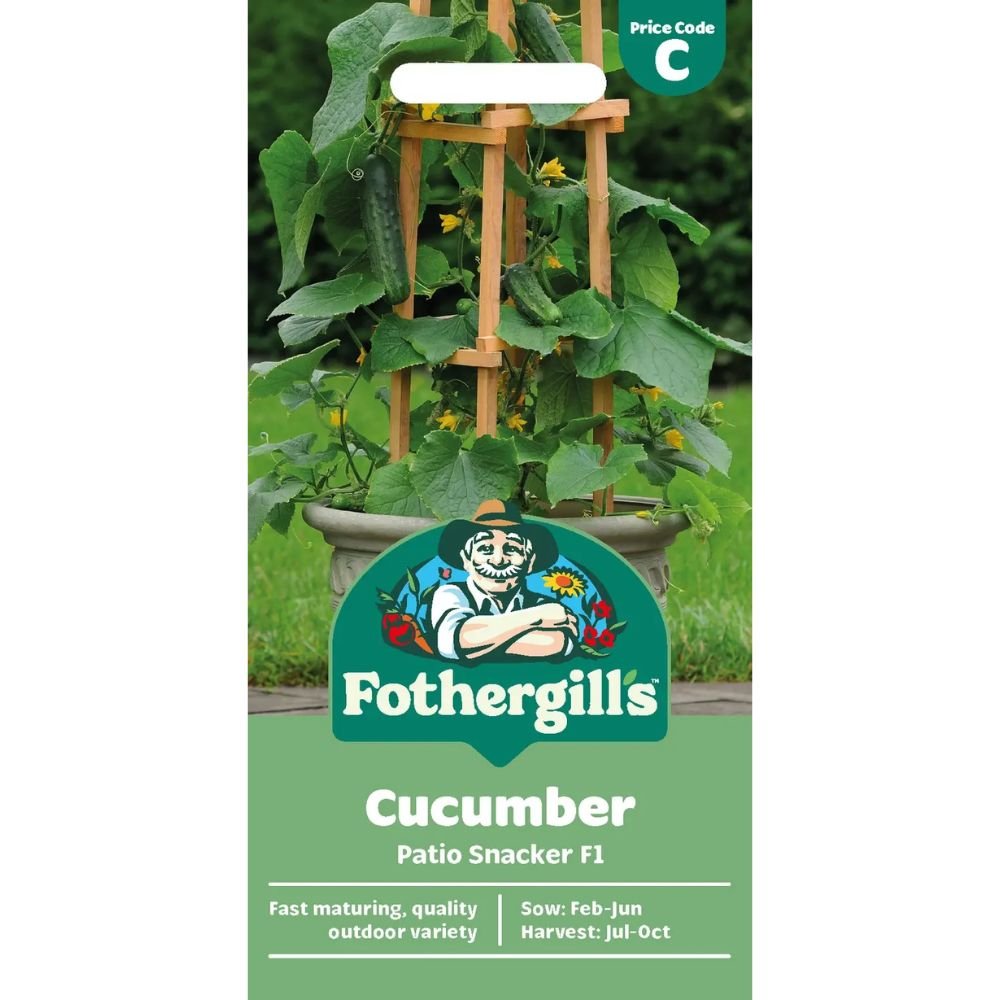 Mr Fothergill's Cucumber Patio Snacker Seeds - Old Railway Line Garden Centre