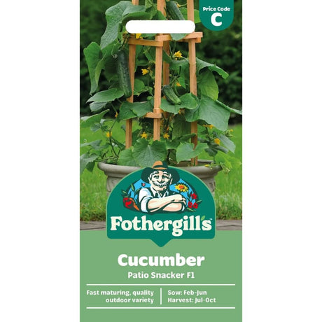 Mr Fothergill's Cucumber Patio Snacker Seeds - Old Railway Line Garden Centre