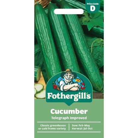 Mr Fothergill's Cucumber Telegraph Improved Seeds - Old Railway Line Garden Centre