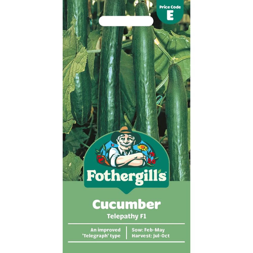 Mr Fothergill's Cucumber Telepathy F1 Seeds