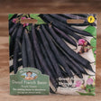 Mr Fothergill's Dwarf French Bean Purple Queen Seeds - Old Railway Line Garden Centre