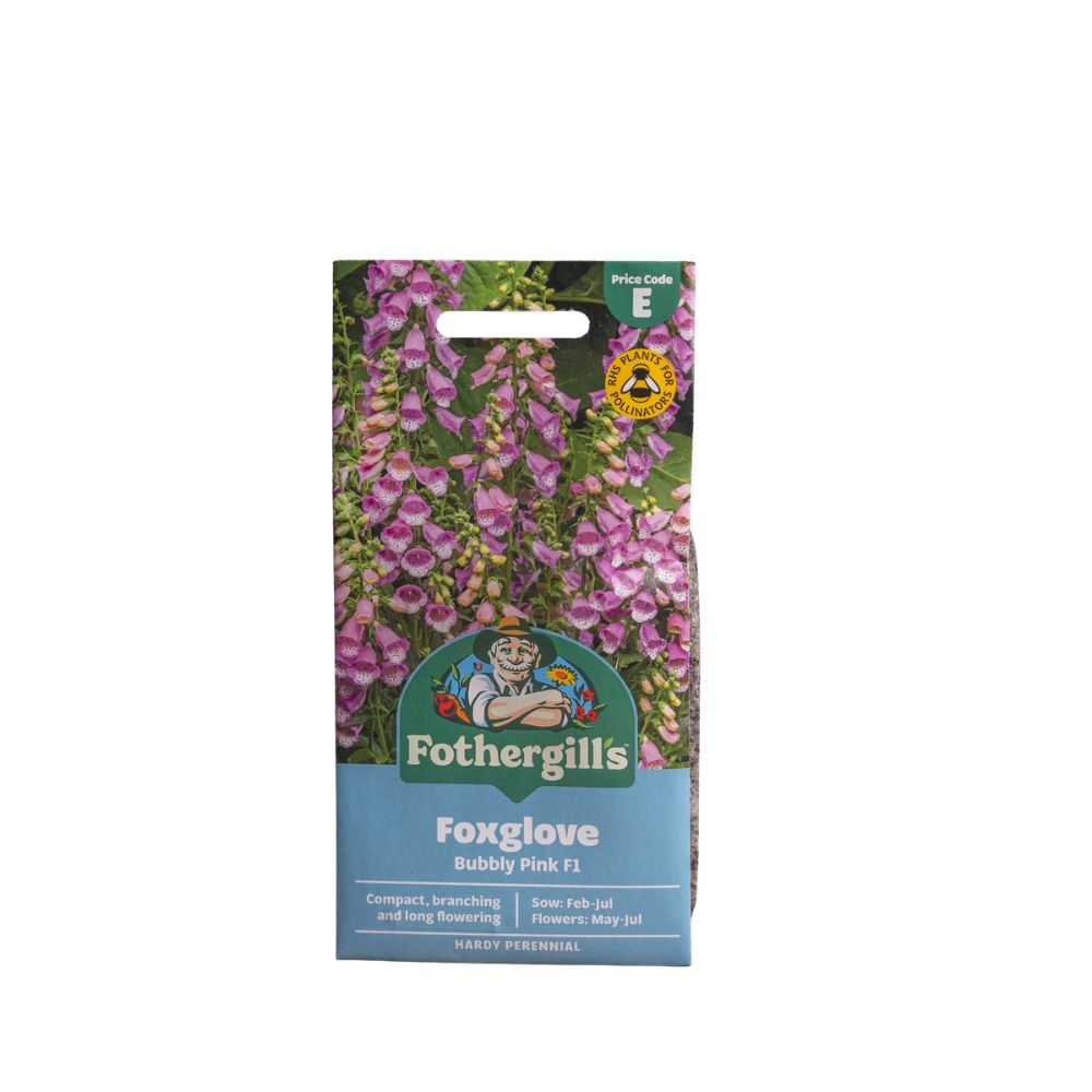 Mr Fothergill's Foxglove Bubbly Pink F1 Seeds